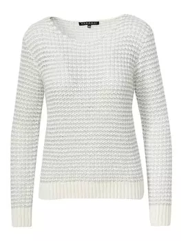 Тонкий вязаный свитер KOROSHI Sweater, белый