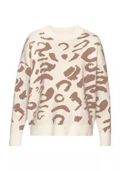 Тонкий вязаный свитер LASCANA Sweater, белый