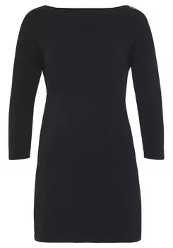 Тонкий вязаный свитер LAURA SCOTT Sweater, черный