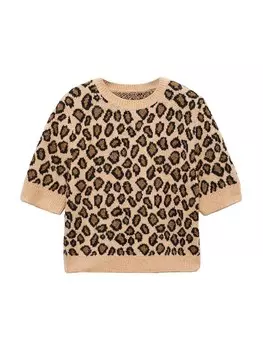 Тонкий вязаный свитер MANGO Sweater SYNN, цвет caramel/cappuccino