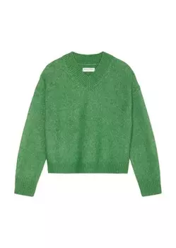 Тонкий вязаный свитер Marc O'Polo DENIM Sweater, цвет grass green