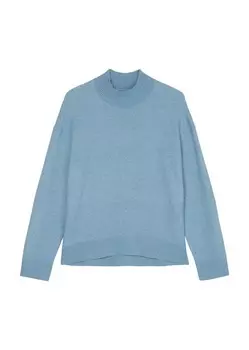 Тонкий вязаный свитер Marc O'Polo DENIM Sweater, дымно-синий
