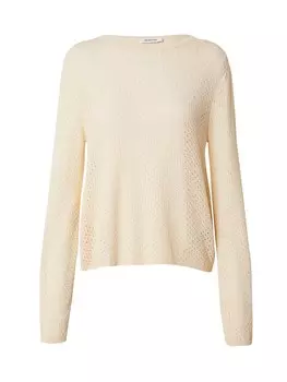 Тонкий вязаный свитер modstrm Sweater Iggy, кремовый
