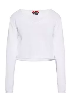 Тонкий вязаный свитер myMo ROCKS Sweater, белый