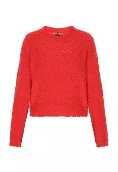 Тонкий вязаный свитер myMo ROCKS Sweater, красный