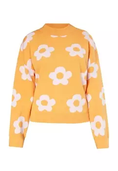 Тонкий вязаный свитер MYMO Sweater, оранжевый