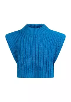 Тонкий вязаный свитер MYMO Sweater, синий