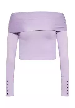 Тонкий вязаный свитер NAEMI Sweater, лавандовый