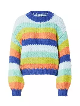 Тонкий вязаный свитер Nasty Gal Sweater, синий/светло-синий