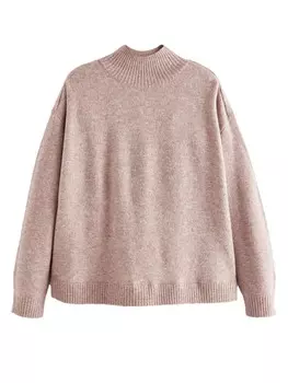 Тонкий вязаный свитер Next Sweater, бежевый