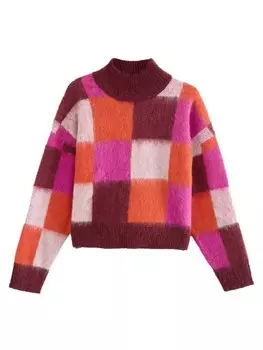 Тонкий вязаный свитер Next Sweater, розовый
