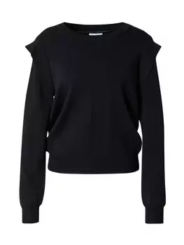 Тонкий вязаный свитер NMPH Sweater, черный