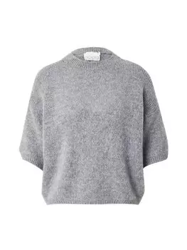 Тонкий вязаный свитер Noella Sweater Mimi, серый