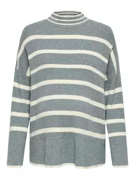 Тонкий вязаный свитер Only Maternity Sweater IBI, бирюзовый