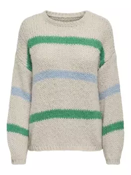 Тонкий вязаный свитер ONLY Sweater JACKIE, бежевый
