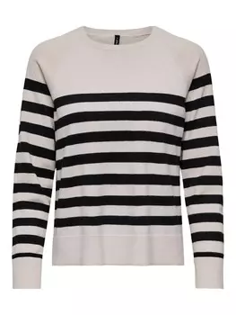 Тонкий вязаный свитер ONLY Sweater ONLAma, цвет kitt