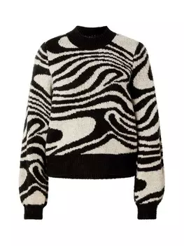 Тонкий вязаный свитер ONLY Sweater ONLCECE, черный