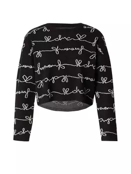 Тонкий вязаный свитер ONLY Sweater ONLEVERLY, черный
