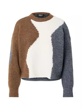 Тонкий вязаный свитер ONLY Sweater ONLIGLO, цвет umbra