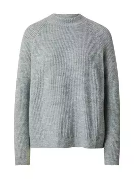 Тонкий вязаный свитер ONLY Sweater ONLJade, пятнистый серый