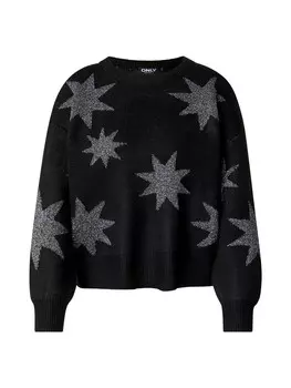 Тонкий вязаный свитер ONLY Sweater ONLROSIE, черный