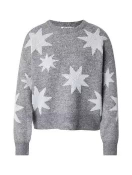 Тонкий вязаный свитер ONLY Sweater ONLROSIE, цвет light grey/mottled grey