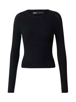 Тонкий вязаный свитер ONLY Sweater TANDI, черный