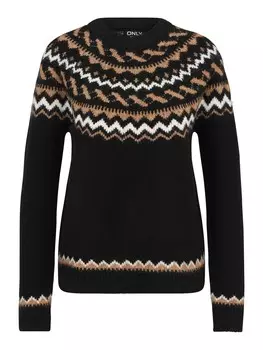 Тонкий вязаный свитер Only Tall Sweater ONLISLE, черный