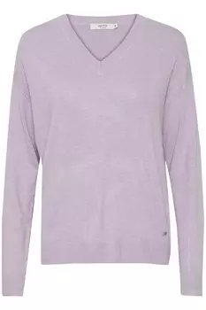 Тонкий вязаный свитер Oxmo Sweater, фиолетовый
