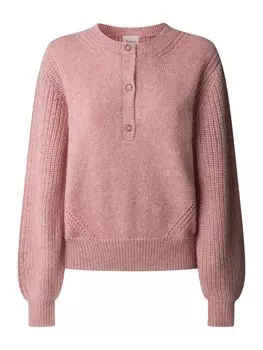 Тонкий вязаный свитер Pepe Jeans Sweater NICA, розовый