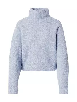 Тонкий вязаный свитер PIECES Sweater PCNORI, светло-синий