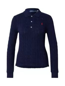Тонкий вязаный свитер Polo Ralph Lauren Sweater, темно-синий