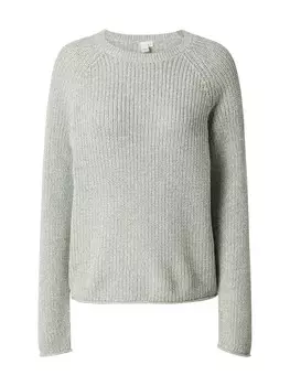 Тонкий вязаный свитер QS Sweater, пастельный зеленый