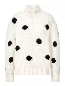 Тонкий вязаный свитер Rich & Royal Sweater, белый