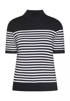 Тонкий вязаный свитер RISA Sweater, черный