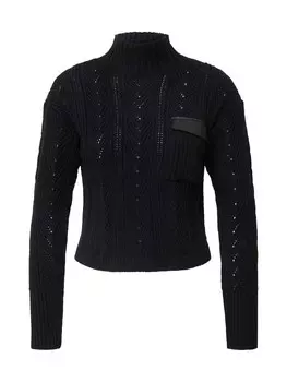 Тонкий вязаный свитер River Island Sweater, черный