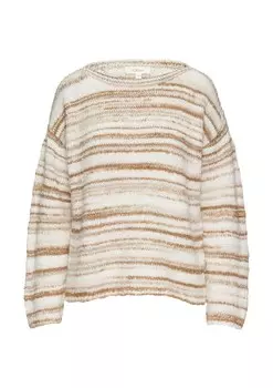 Тонкий вязаный свитер s.Oliver Sweater, бежевый