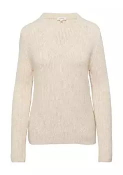 Тонкий вязаный свитер s.Oliver Sweater, бежевый