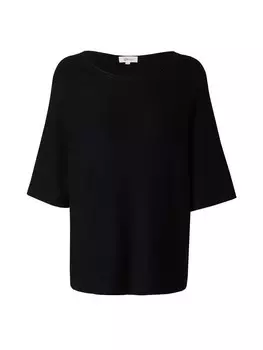 Тонкий вязаный свитер s.Oliver Sweater, черный