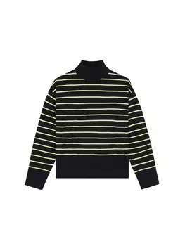 Тонкий вязаный свитер Scalpers Sweater, черный