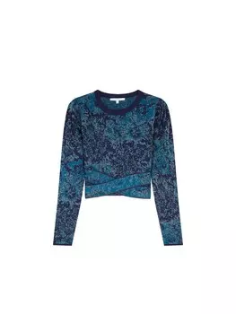 Тонкий вязаный свитер Scalpers Sweater, синий