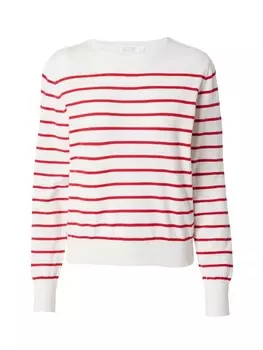 Тонкий вязаный свитер SISTERS POINT Sweater MALDI, кремовый
