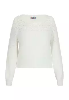 Тонкий вязаный свитер Sookie Sweater, натуральный белый