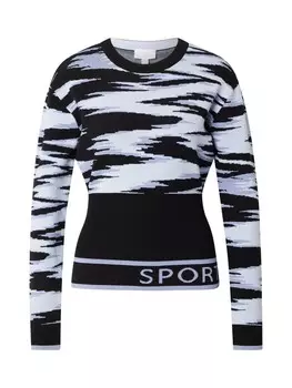 Тонкий вязаный свитер Sportalm Kitzbhel Sweater Smoothy, черный