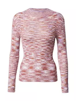 Тонкий вязаный свитер System Action Sweater JASP, фиолетовый