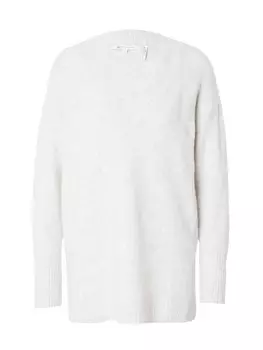 Тонкий вязаный свитер TOM TAILOR DENIM Sweater, экрю