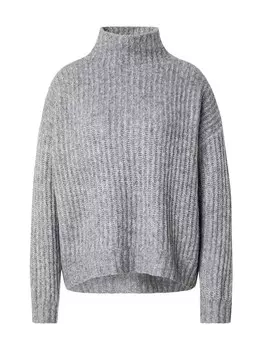Тонкий вязаный свитер TOPSHOP Sweater, пятнистый серый