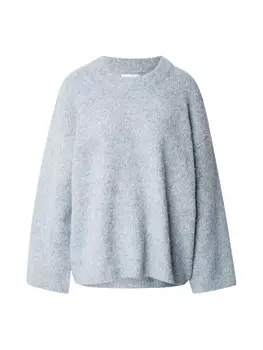 Тонкий вязаный свитер TOPSHOP Sweater, серый