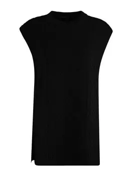 Тонкий вязаный свитер Trendyol Sweater, черный