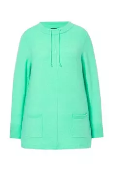 Тонкий вязаный свитер Ulla Popken Sweater, зеленый